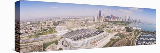 Stadium, Soldier Field, Chicago, Illinois, USA-null-Stretched Canvas