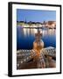 Stadsholmen Island and Gamla Stan from Skeppsholmen Bridge, Stockholm, Sweden-Michele Falzone-Framed Photographic Print