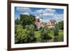 Stadtamhof, Old Quarter in Regensburg, Bavaria, Germany-Michael Runkel-Framed Photographic Print