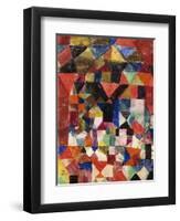 Stadtartiger Building-Paul Klee-Framed Premium Giclee Print