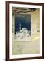 Stadtbahn Pavilion, Vienna Underground Railway, Exterior and a View of the Railway Platform-Otto Wagner-Framed Giclee Print