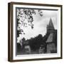 Stadtgraben, Bavaria, Germany, C1900s-Wurthle & Sons-Framed Photographic Print