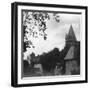 Stadtgraben, Bavaria, Germany, C1900s-Wurthle & Sons-Framed Photographic Print