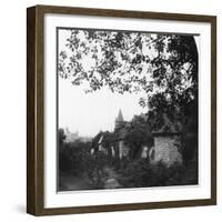 Stadtgraben, Bavaria, Germany, C1900s-Wurthle & Sons-Framed Photographic Print