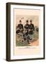 Staff and Line Officers in Full Dress and Chaplain-H.a. Ogden-Framed Art Print