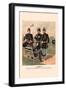 Staff and Line Officers in Full Dress and Chaplain-H.a. Ogden-Framed Art Print