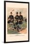 Staff and Line Officers in Full Dress and Chaplain-H.a. Ogden-Framed Art Print