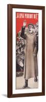 Staff Determine Every Thing, 1935-Gustav Klutsis-Framed Giclee Print