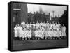 Staff from Schonhuts Butchery Factory, Rawmarsh, South Yorkshire, 1955-Michael Walters-Framed Stretched Canvas