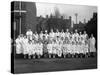 Staff from Schonhuts Butchery Factory, Rawmarsh, South Yorkshire, 1955-Michael Walters-Stretched Canvas