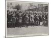 Staff Officers of the Indian Army, Forming Part of the Indian Contingent for the Jubilee Procession-null-Mounted Giclee Print