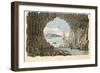 Staffa, Fingal's Cave-L Guerin-Framed Art Print