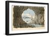 Staffa, Fingal's Cave-L Guerin-Framed Art Print