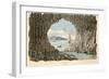 Staffa, Fingal's Cave-L Guerin-Framed Art Print