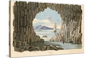 Staffa, Fingal's Cave-L Guerin-Stretched Canvas