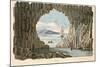 Staffa, Fingal's Cave-L Guerin-Mounted Art Print