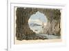 Staffa, Fingal's Cave-L Guerin-Framed Art Print