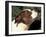 Staffordshire Bull Terrier Looking Up-Adriano Bacchella-Framed Photographic Print