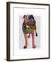 Staffordshire Bull Terrier - Patchwork-Fab Funky-Framed Art Print