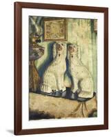 Staffordshire Dogs-Dora Carrington-Framed Giclee Print
