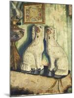Staffordshire Dogs-Dora Carrington-Mounted Giclee Print