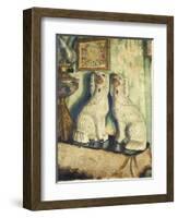 Staffordshire Dogs-Dora Carrington-Framed Giclee Print