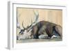 Stag, 2014-Mark Adlington-Framed Giclee Print