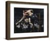 Stag at Sharkey’s, 1909-George Bellows-Framed Art Print