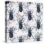 Stag Beetles, 2017-Andrew Watson-Stretched Canvas