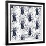 Stag Beetles, 2017-Andrew Watson-Framed Giclee Print