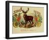 Stag Cig-Vintage Apple Collection-Framed Giclee Print