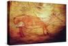 Stag from the Caves of Altamira, C.15,000 BC (Cave Painting)-Prehistoric Prehistoric-Stretched Canvas