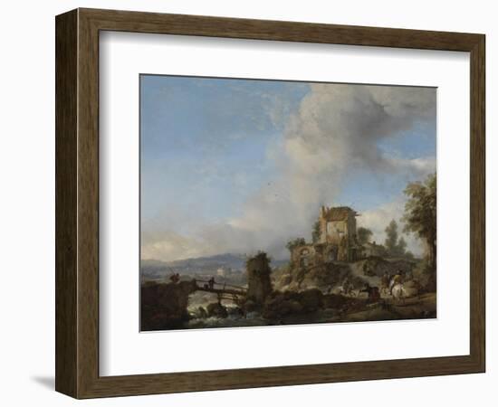 Stag Hunt-Philips Wouwerman-Framed Art Print