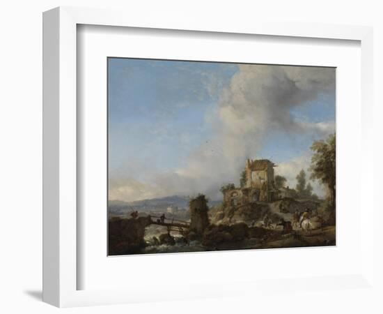 Stag Hunt-Philips Wouwerman-Framed Art Print