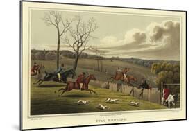 Stag Hunting-Henry Thomas Alken-Mounted Giclee Print