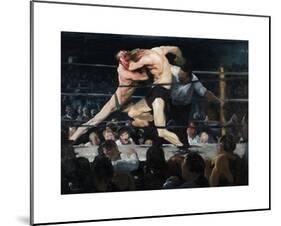 Stag Night at Sharkey's-George Wesley Bellows-Mounted Premium Giclee Print