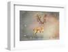 Stag of Winter-Claire Westwood-Framed Art Print