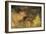 Stag Running Through a Wood, c.1865-Gustave Courbet-Framed Giclee Print