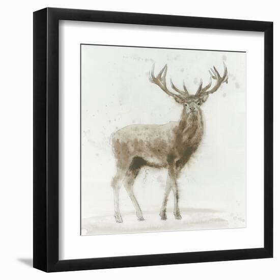 Stag v.2-James Wiens-Framed Art Print