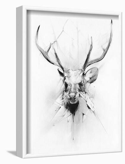 Stag-Alexis Marcou-Framed Art Print