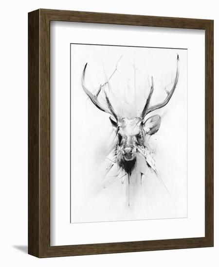 Stag-Alexis Marcou-Framed Art Print