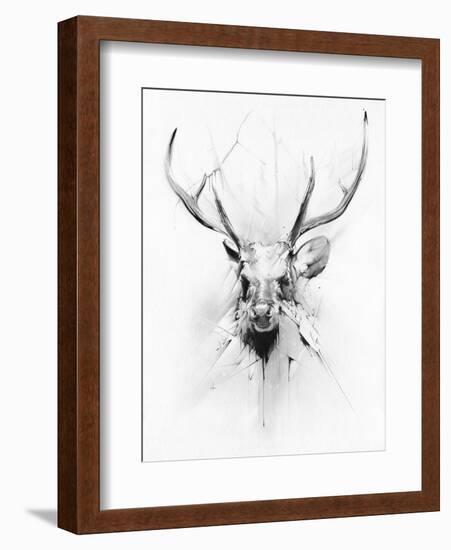 Stag-Alexis Marcou-Framed Art Print