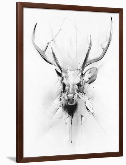 Stag-Alexis Marcou-Framed Art Print