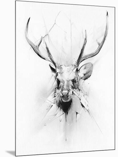 Stag-Alexis Marcou-Mounted Art Print