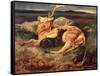 Stag-Edwin Henry Landseer-Framed Stretched Canvas