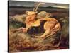 Stag-Edwin Henry Landseer-Stretched Canvas