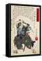 Stage Actor in a Warrior Costume, 1769-1825-Utagawa Toyokuni-Framed Stretched Canvas