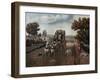 Stage-Coach, 1827-George Hunt-Framed Giclee Print