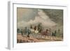 'Stage Coach', c1825, (1929)-George Hunt-Framed Giclee Print