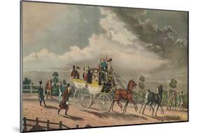 'Stage Coach', c1825, (1929)-George Hunt-Mounted Giclee Print
